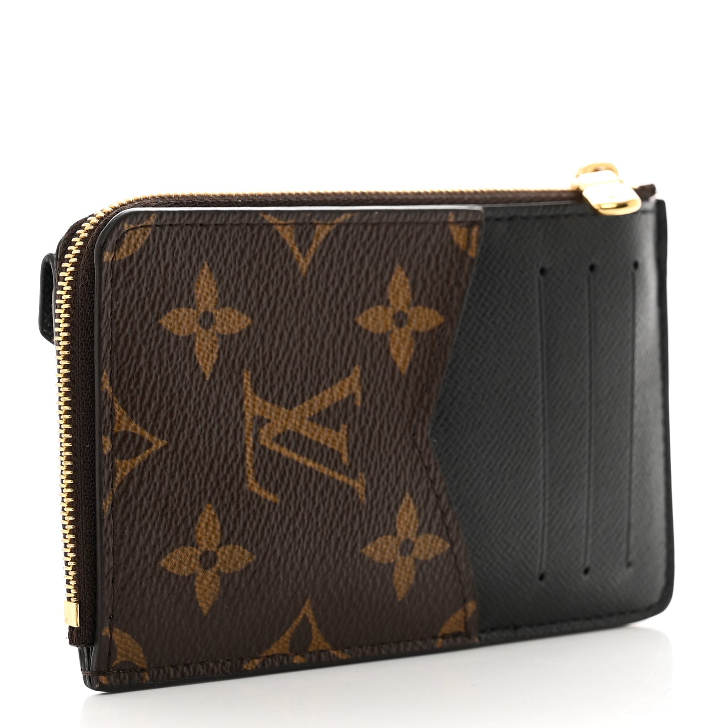 Monogram Recto Verso Card Holder Black