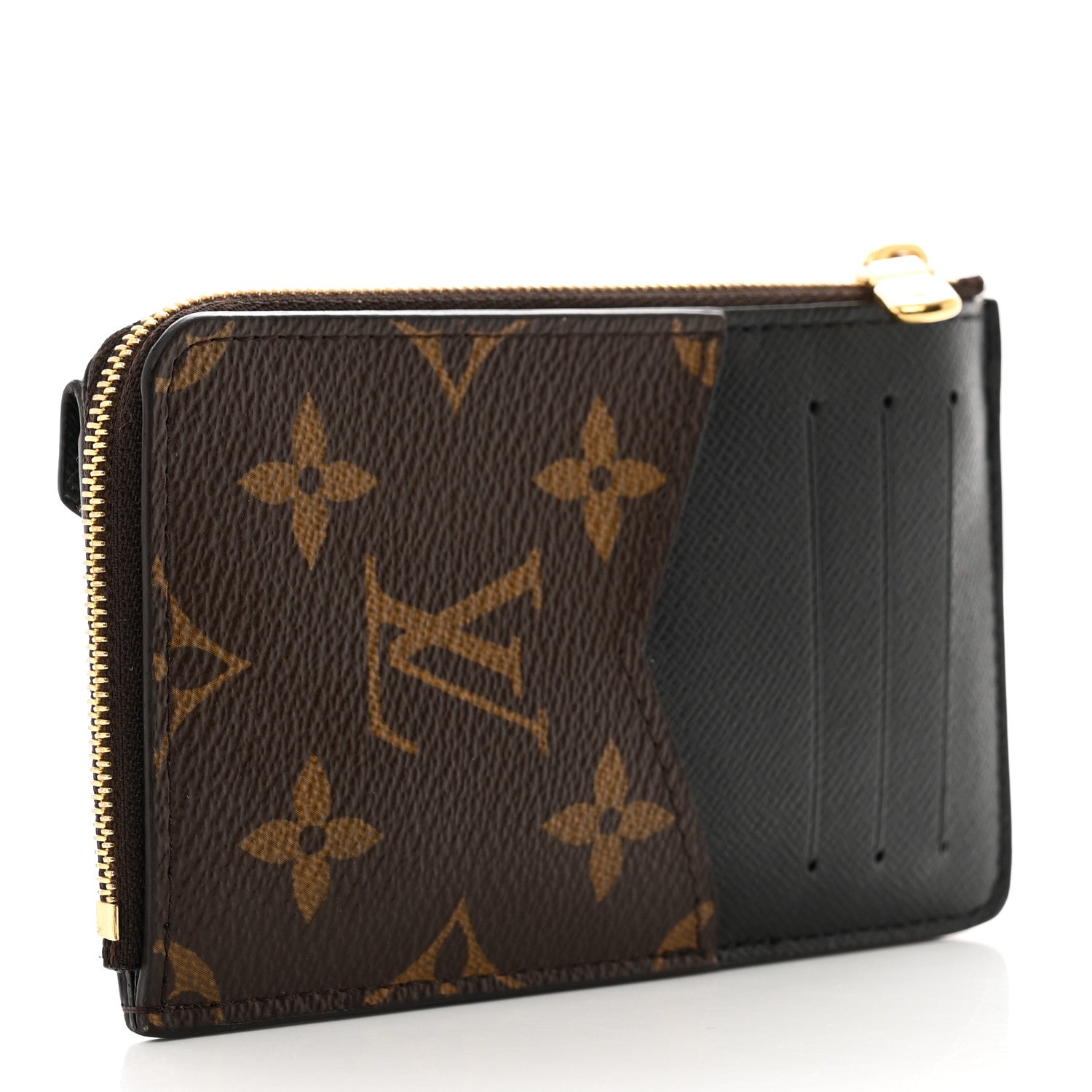 Louis Vuitton Monogram Recto Verso Card Holder Black 3 of 8