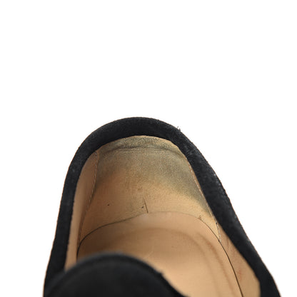 Gucci Suede Mens Horsebit Moccasin Loafers 11 Black 12 of 18