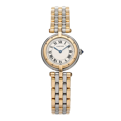 Cartier Stainless Steel 18K Yellow Gold 24mm Panthere Vendome Quartz Watch 1 of 4