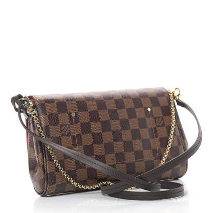 Louis Vuitton Damier Ebene Favorite MM 3 of 10