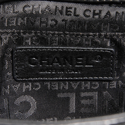 Chanel Lambskin Pleated CC Flap Bag Black 6 of 7