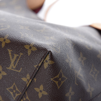Louis Vuitton Monogram Flower Hobo Beige 13 of 16