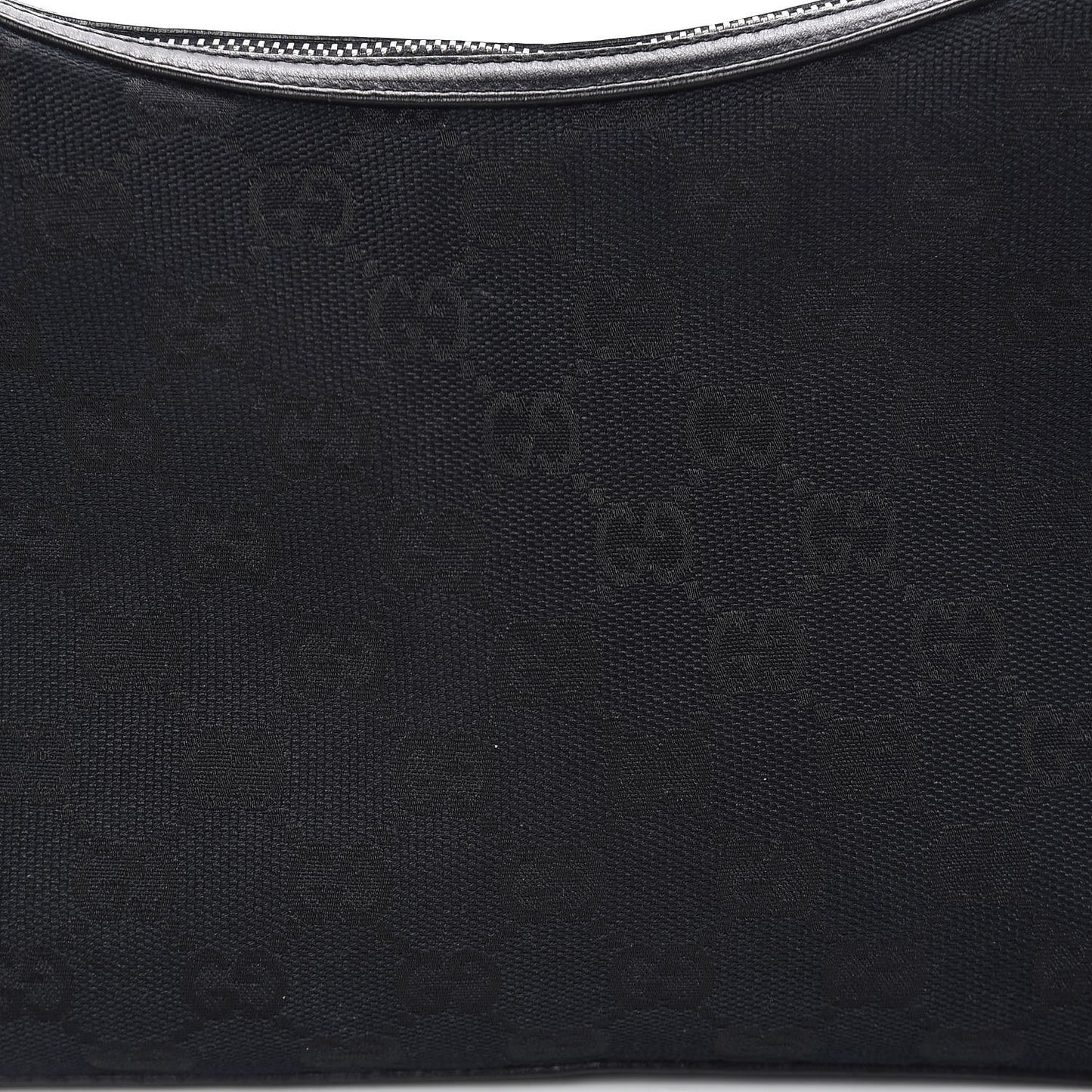 Monogram GG Clasp Hobo Black