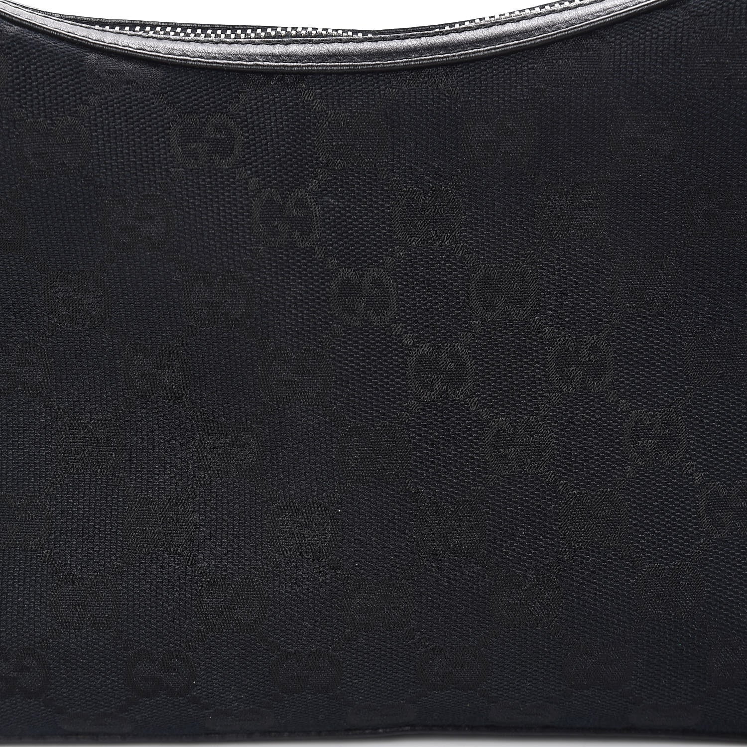 Gucci Monogram GG Clasp Hobo Black 8 of 14