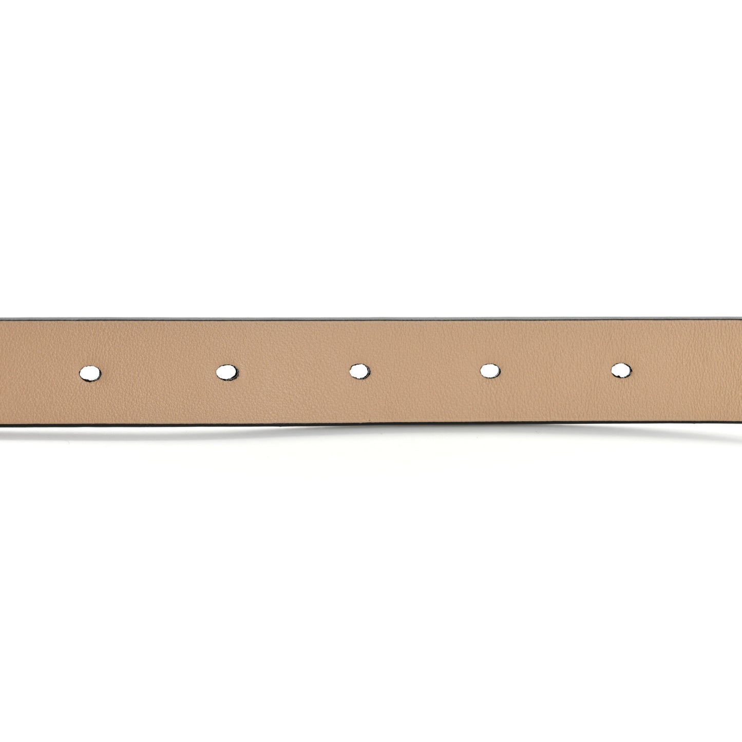 Calfskin 30 Montaigne Reversible Belt Black Beige