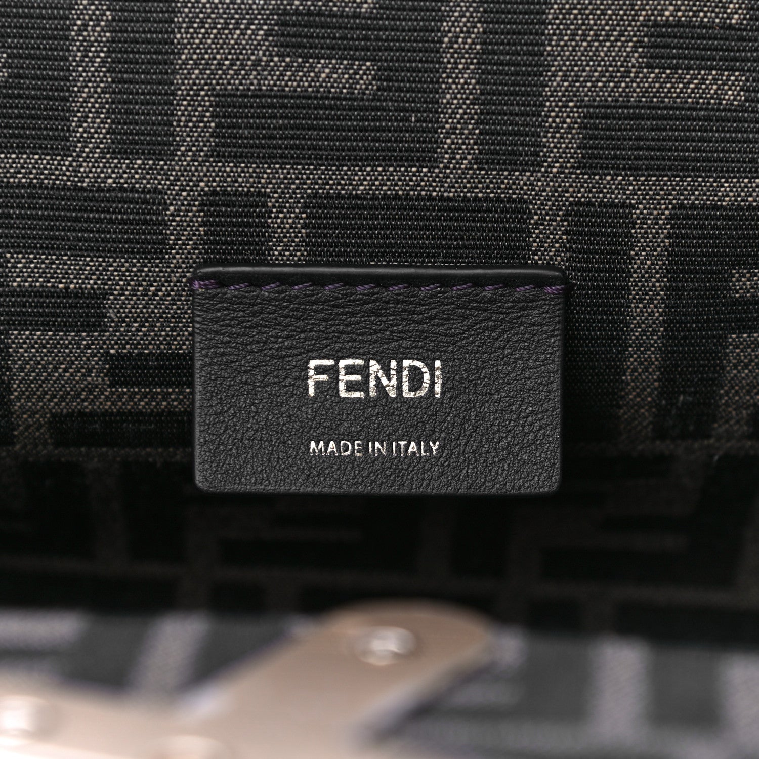 Fendi Shiny Nappa Small Fendi First Caramello 6 of 13