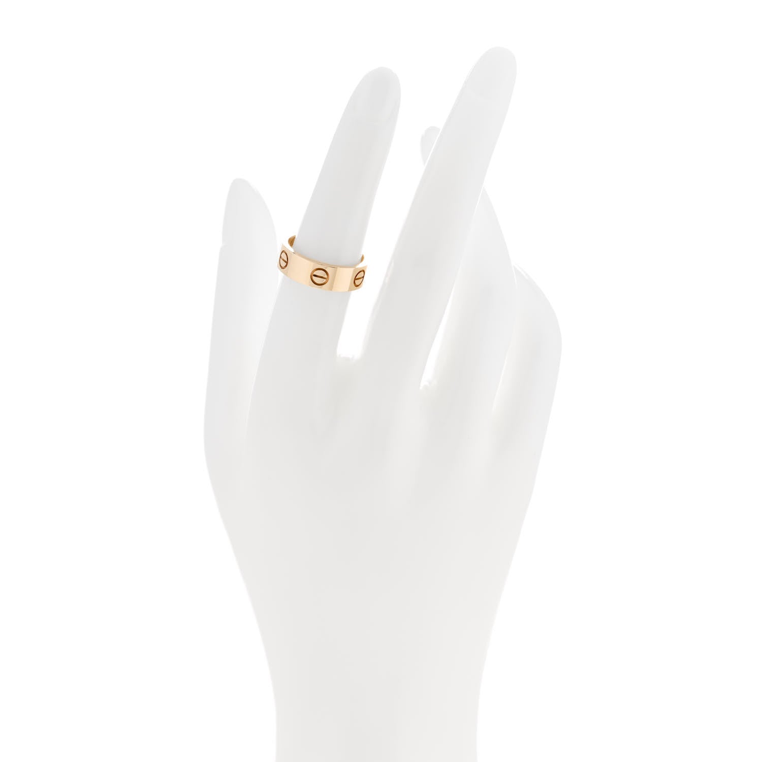 Cartier 18K Yellow Gold 5.5mm LOVE Ring 52 6 2 of 5