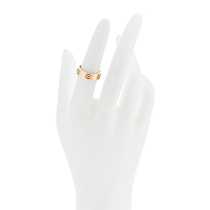 Cartier 18K Yellow Gold 5.5mm LOVE Ring 52 6 2 of 5