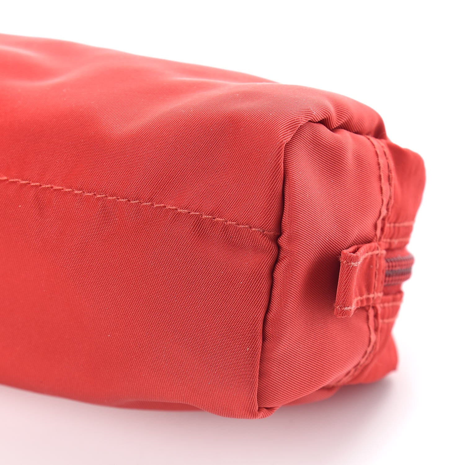 Prada Nylon Vela Cosmetic Pouch Rosso 9 of 9