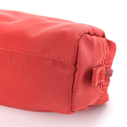 Prada Nylon Vela Cosmetic Pouch Rosso 9 of 9
