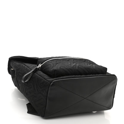 Burberry Econyl Logo Quilted Kids Backpack Black 4 of 11
