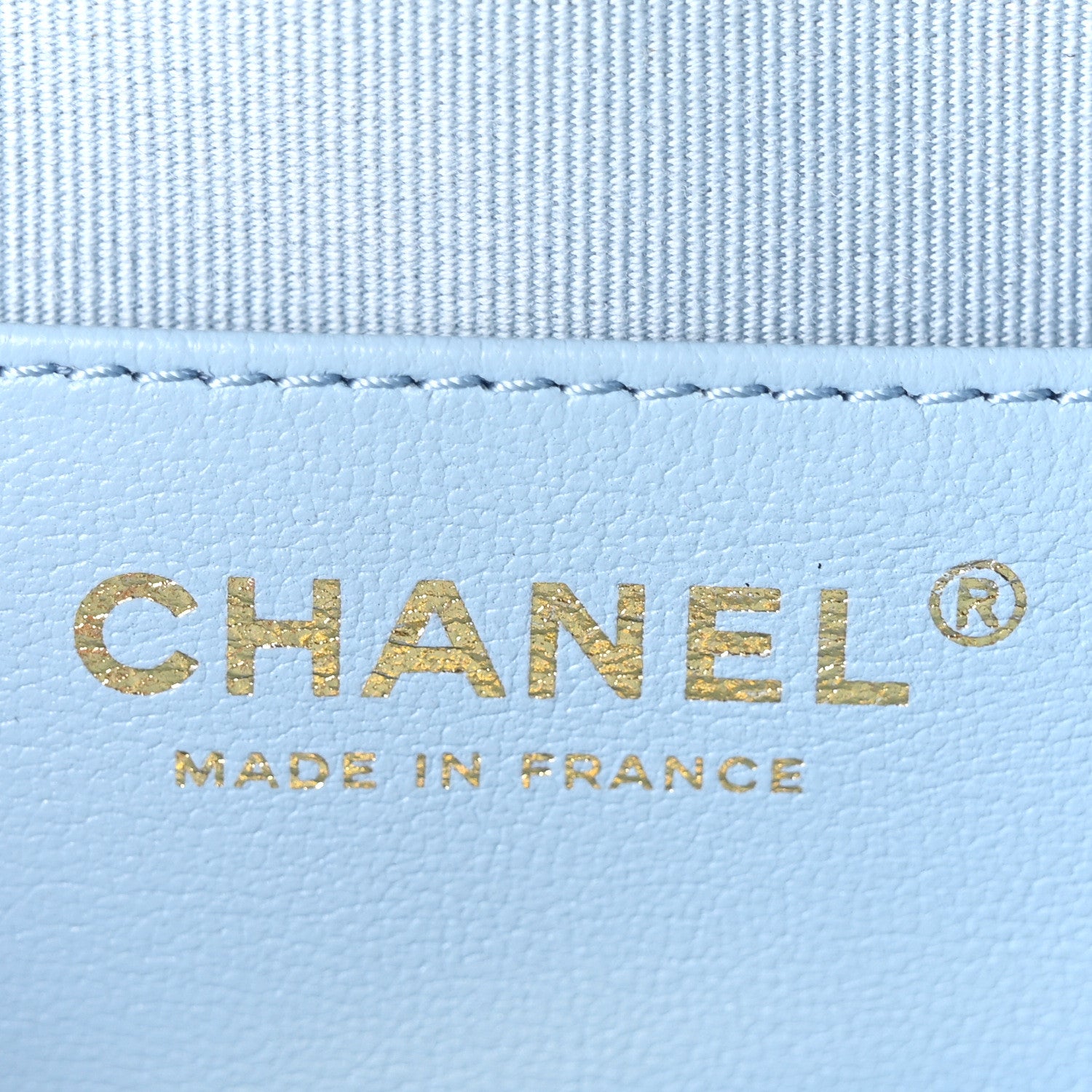 Chanel Lambskin Quilted CC In Love Heart Bag Light Blue 5 of 10