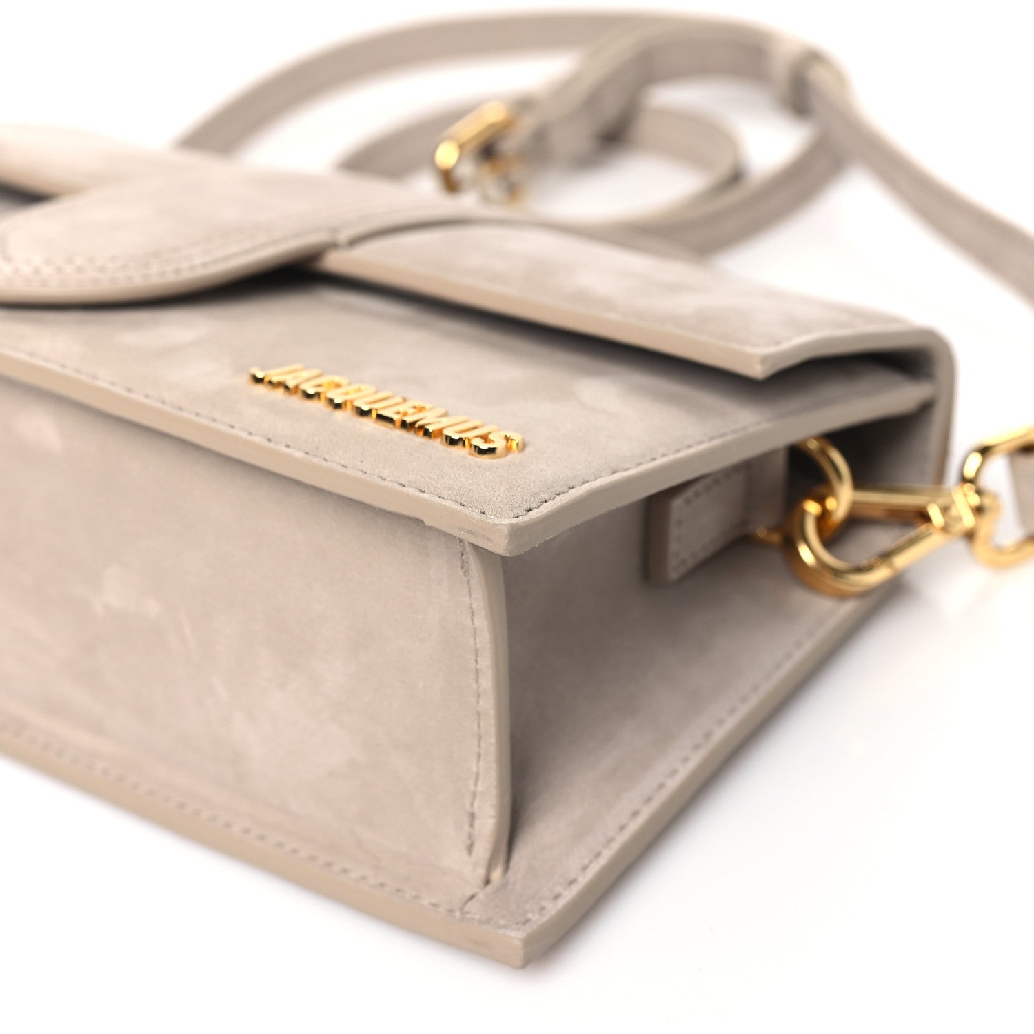 Jacquemus Nubuck Le Grand Bambino Dark Beige 9 of 11