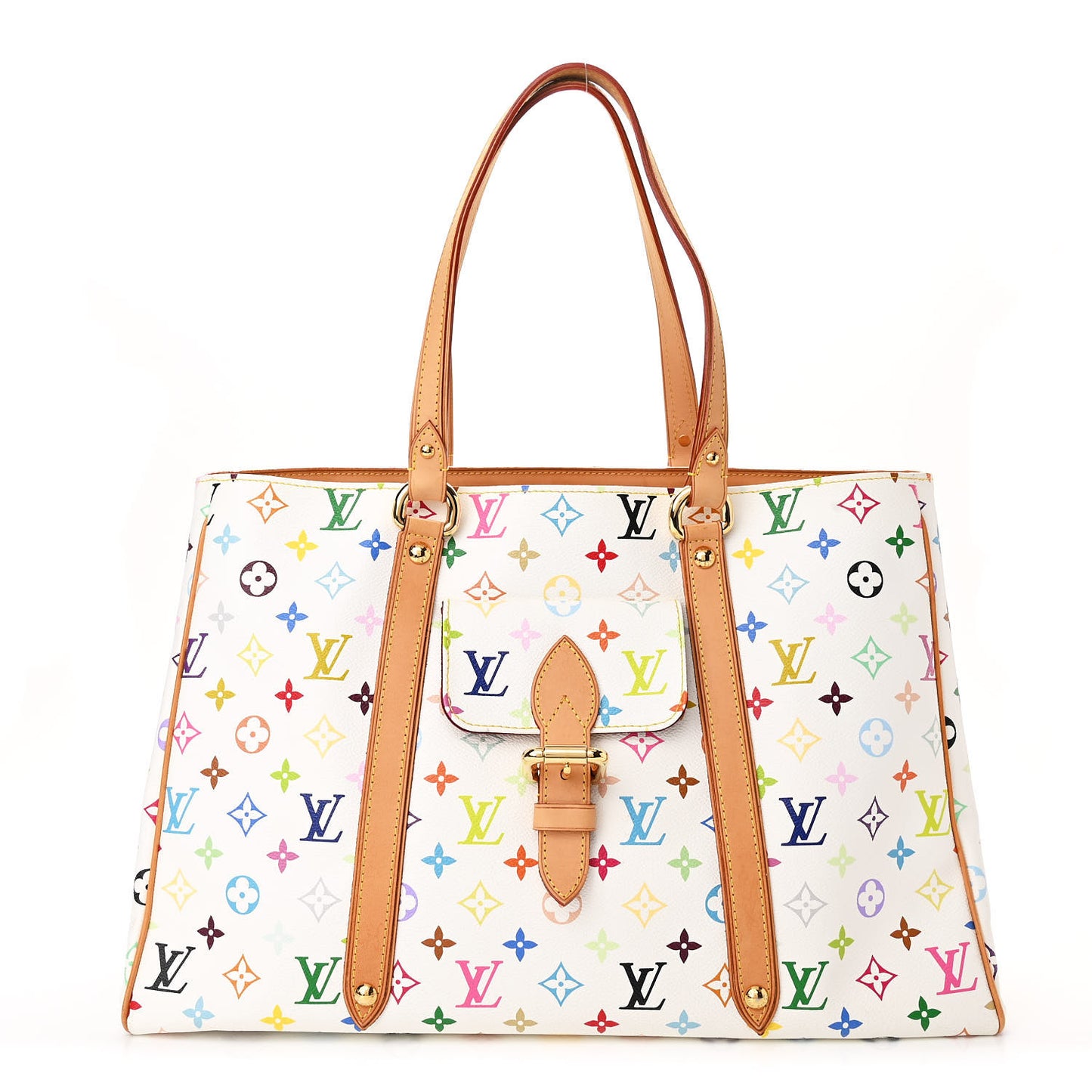 Monogram Multicolor Aurelia GM White