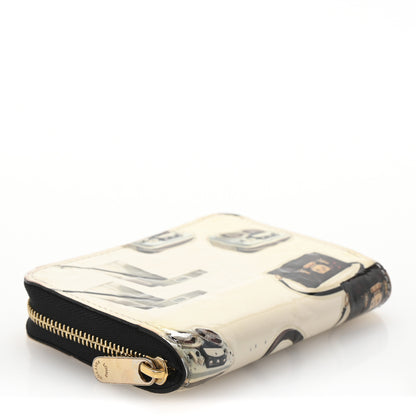 Louis Vuitton Vernis Stickers Zippy Coin Purse Wallet 4 of 6