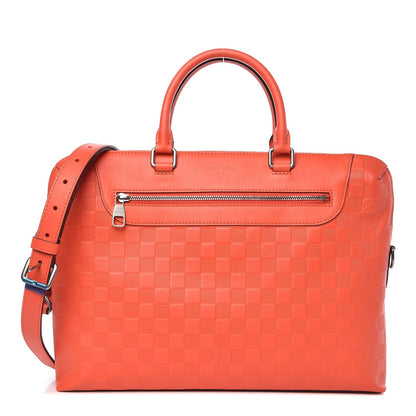 Louis Vuitton Damier Infini Porte-Documents Jour NM Magma 1 of 6