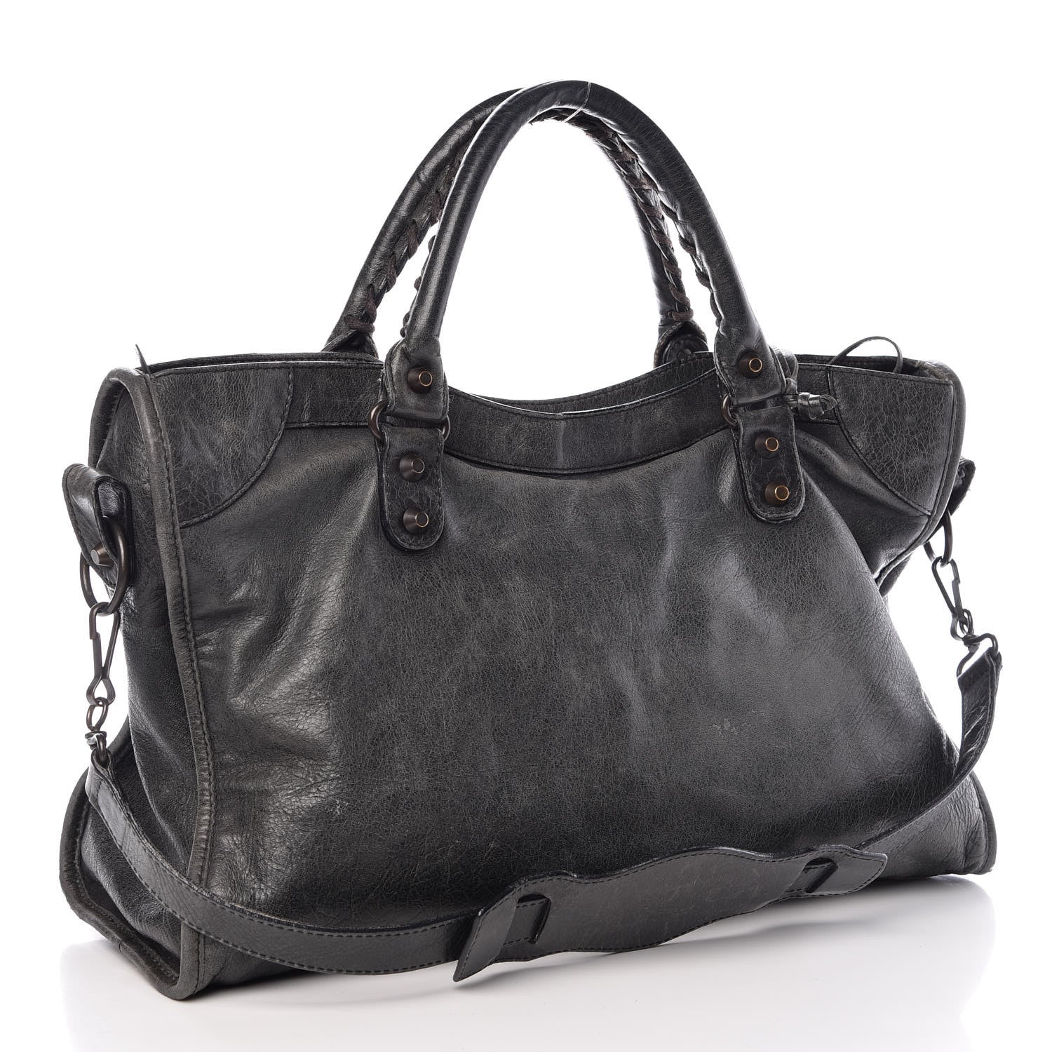 Balenciaga Agneau Classic Hardware City Grey 4 of 16