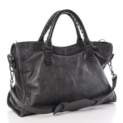 Balenciaga Agneau Classic Hardware City Grey 4 of 16