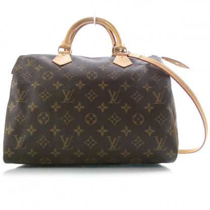 Louis Vuitton Monogram Speedy 30 Shoulder Strap 1 of 9