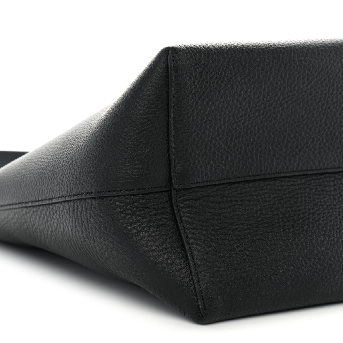 The Row Grained Calfskin Medium N/S Park Tote Black 7 of 8