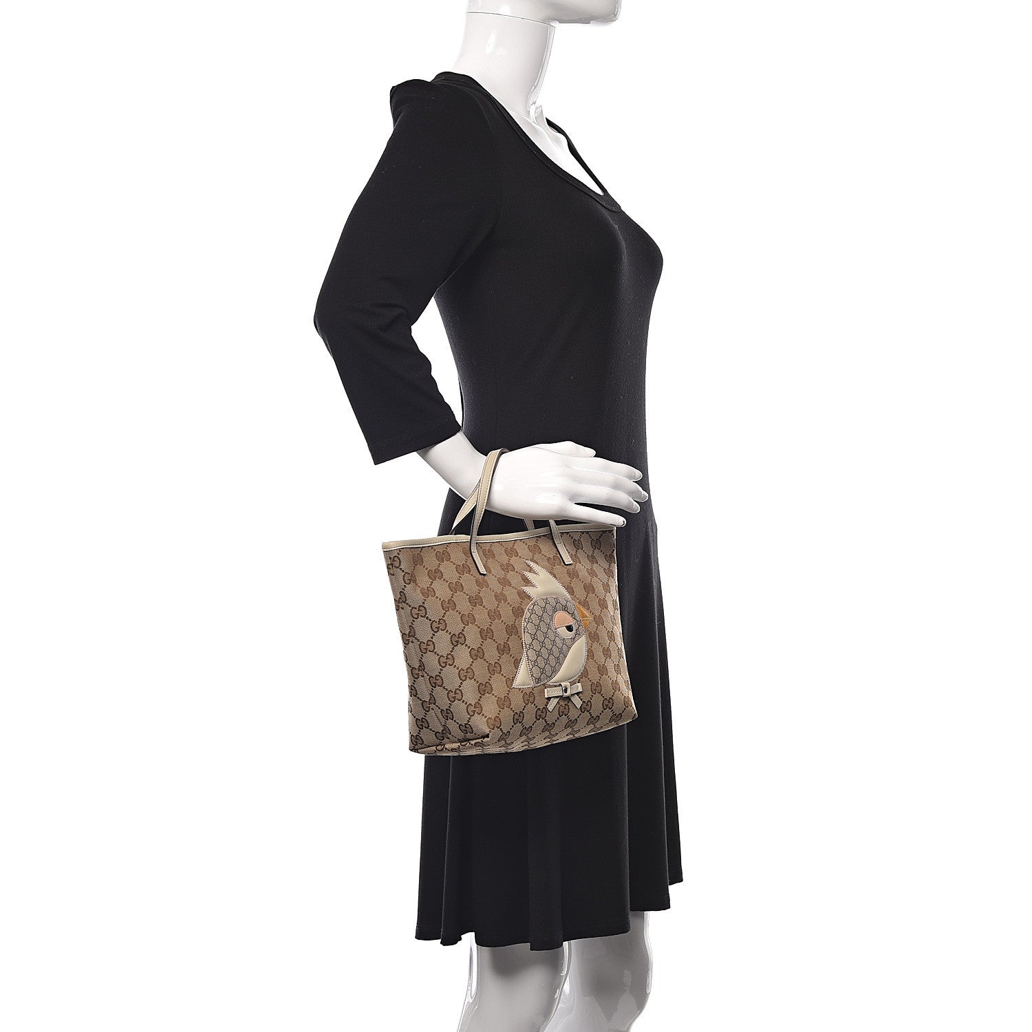 Gucci GG Monogram Mini Zoo Bird Tote 2 of 11