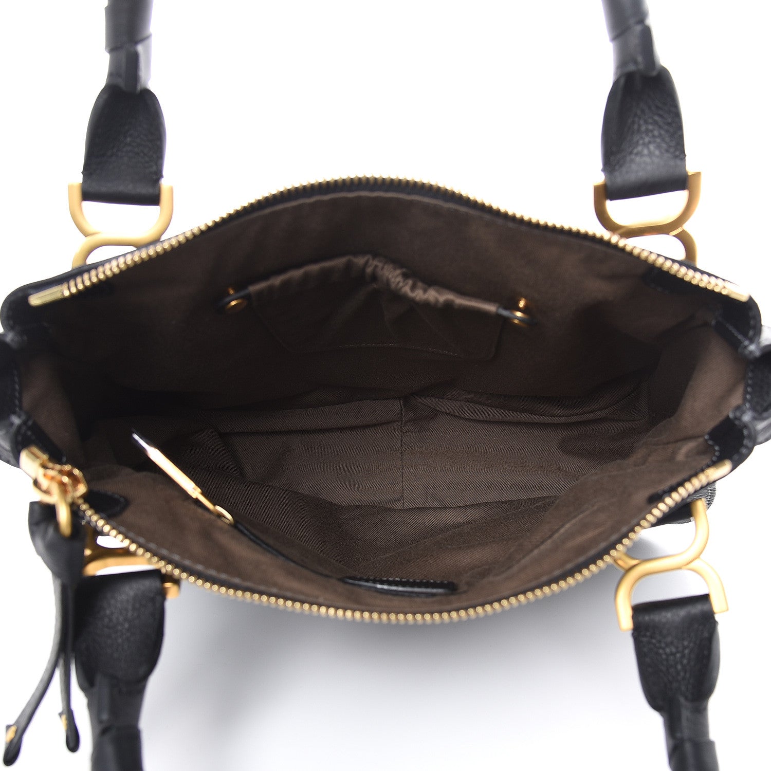 Chloe Calfskin Medium Marcie Satchel Black 5 of 9