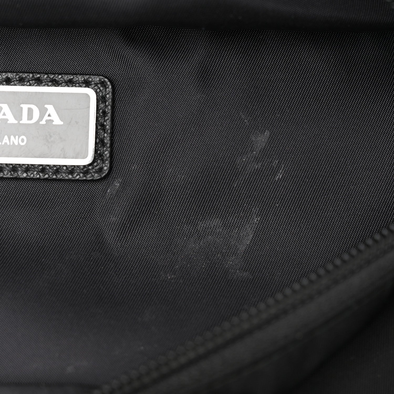 Prada Tessuto Nylon Montagna Belt Bag Black 12 of 12
