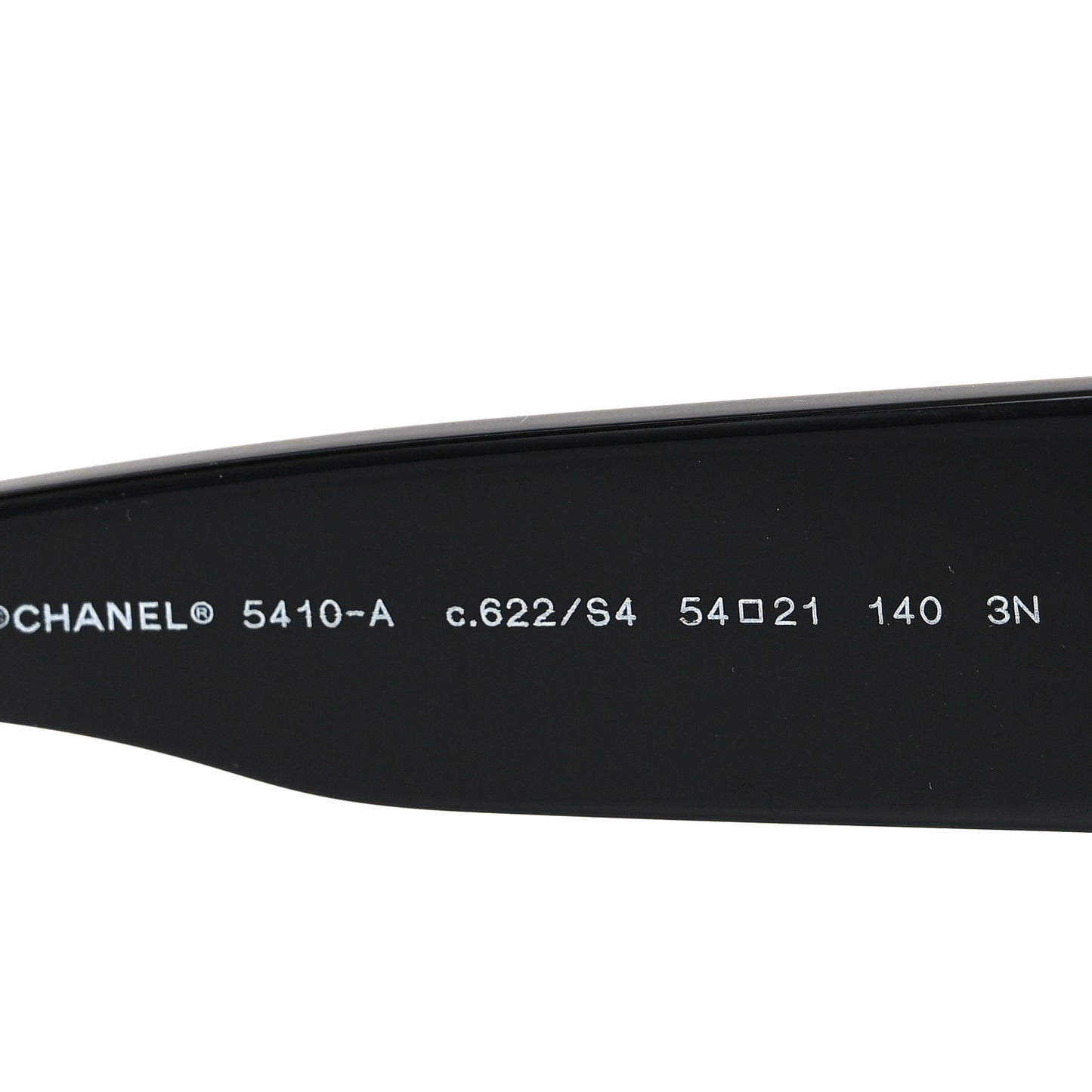Acetate Round Sunglasses 5410-A Black