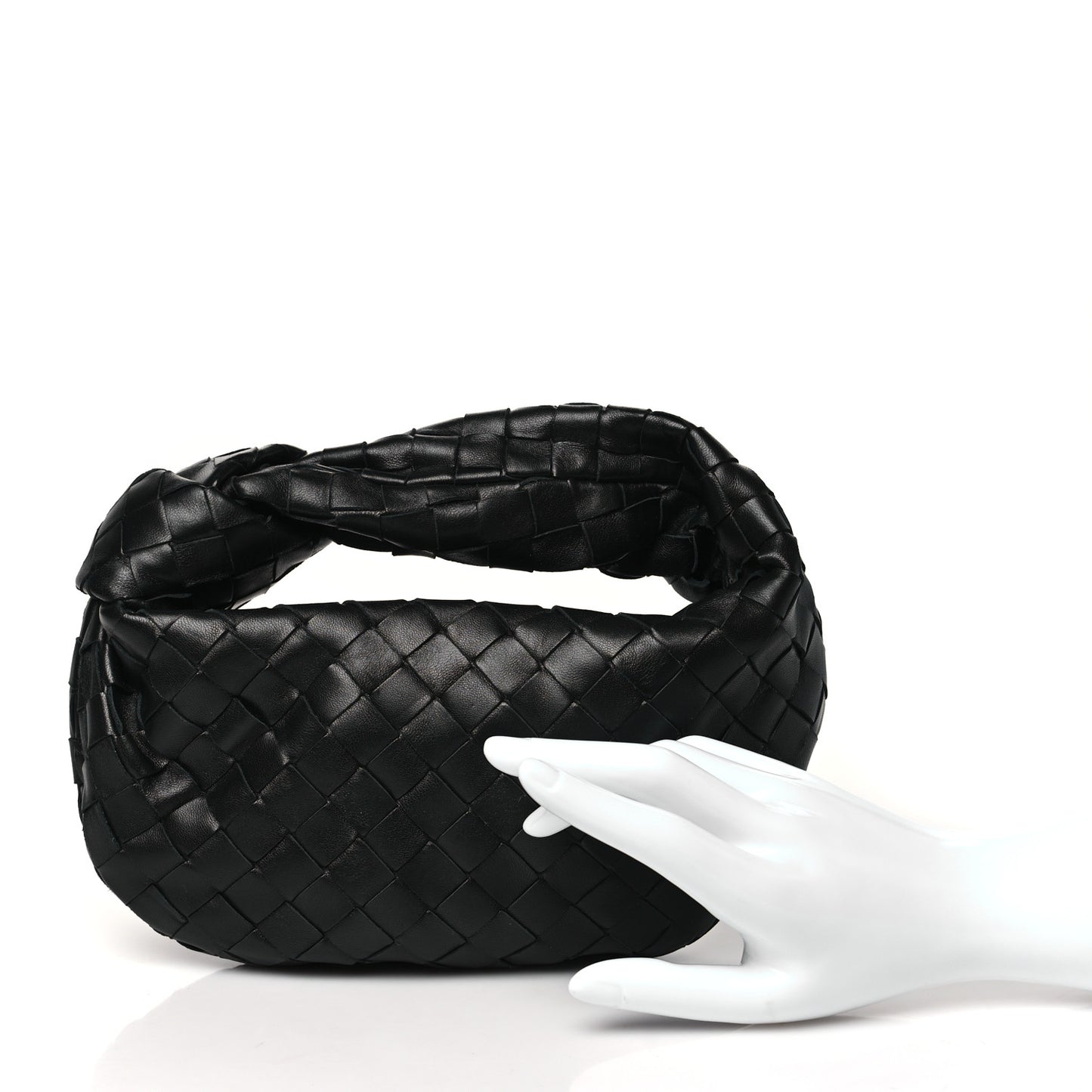 Nappa Intrecciato Mini Jodie Black
