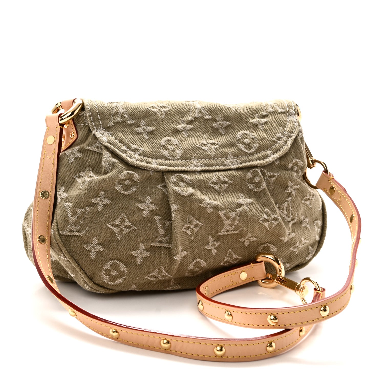 Louis Vuitton Monogram Denim Sunset Khaki 3 of 9