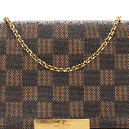Louis Vuitton Damier Ebene Favorite PM 8 of 11