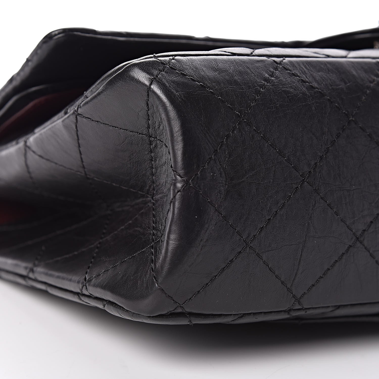 Chanel Aged Calfskin Quilted 2.55 Reissue 227 Flap Black 5 of 11