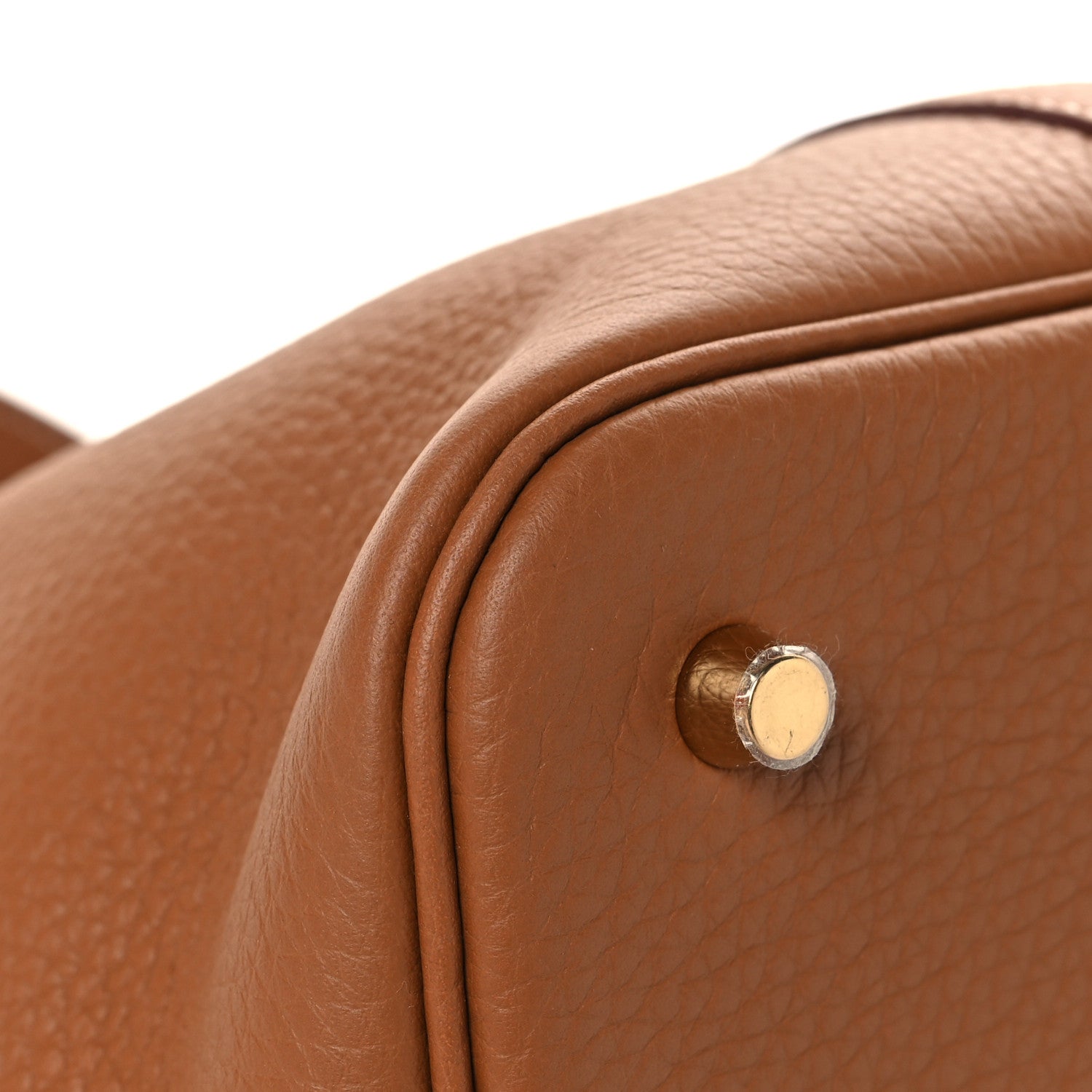 Hermes Taurillon Clemence Picotin Lock 22 MM  Gold 9 of 13