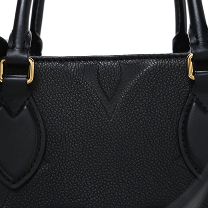 Louis Vuitton Empreinte Monogram Giant Onthego MM Black 7 of 9