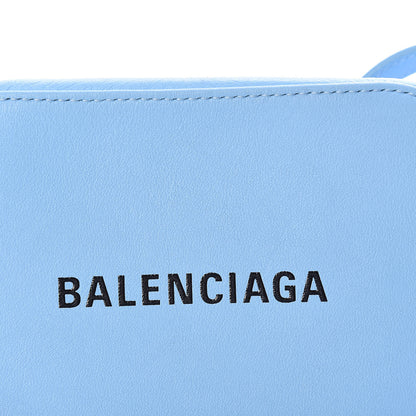 Balenciaga Calfskin XS Everyday Camera Bag Baby Blue Black 9 of 9
