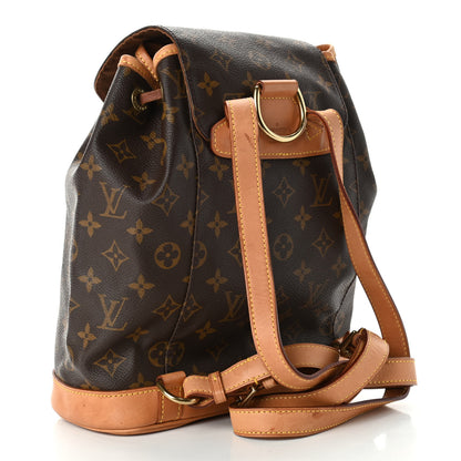 Louis Vuitton Monogram Montsouris MM Backpack 2 of 14