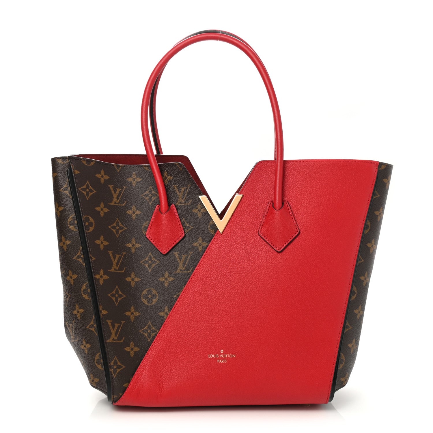 Louis Vuitton Calfskin Monogram Kimono Tote Cherry 1 of 9