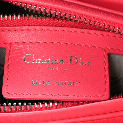 Christian Dior Lambskin Cannage Medium Lady Dior Fuchsia 6 of 11