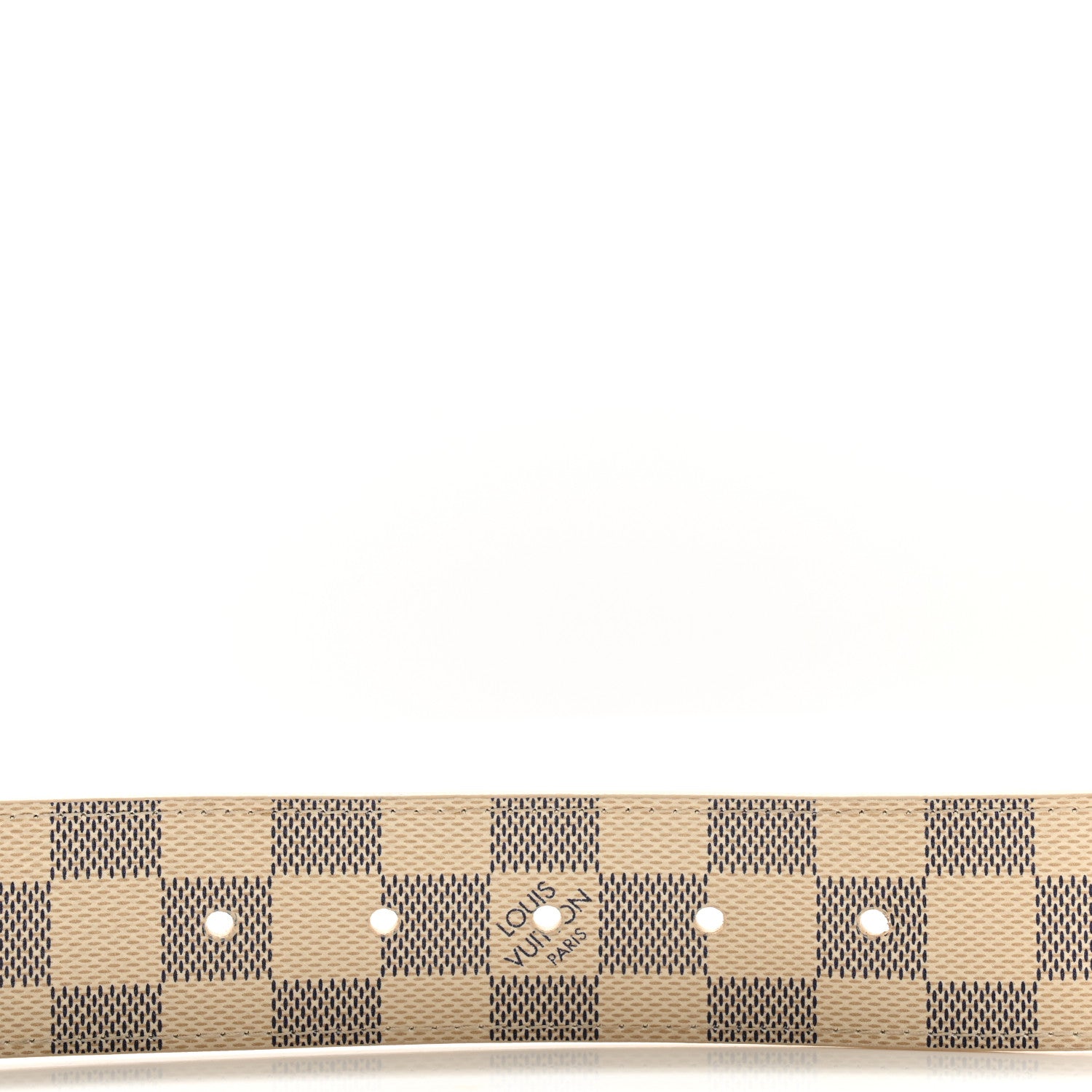 Louis Vuitton Damier Azur LV Initiales Belt 90 36 3 of 10