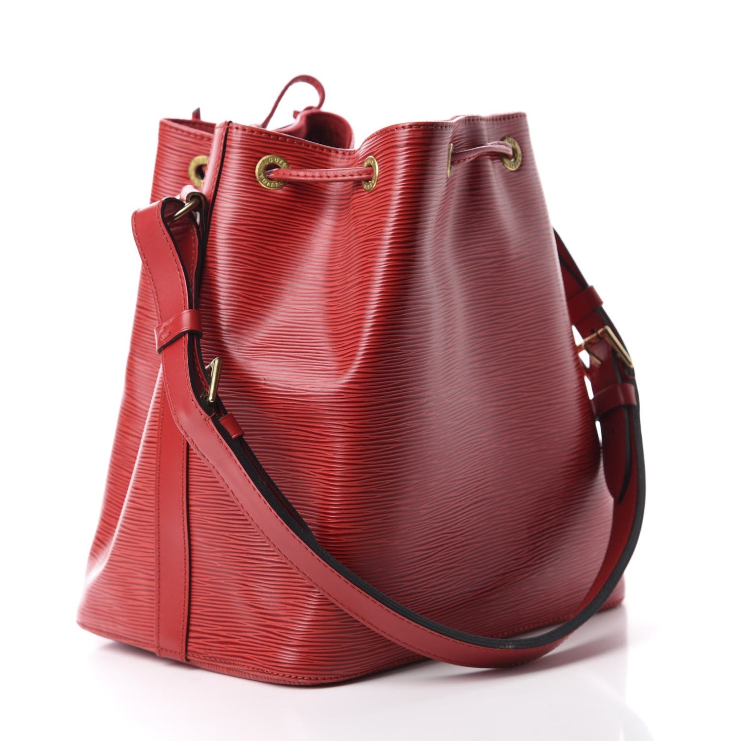 Louis Vuitton Epi Petit Noe Castillan Red 3 of 12