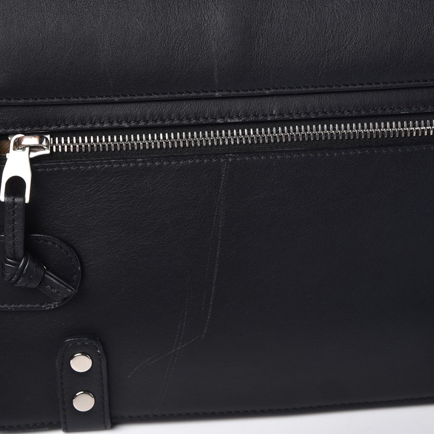 Smooth Calfskin PS11 Classic Shoulder Bag Black