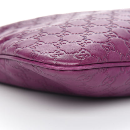 Gucci Guccissima Medium New Britt Hobo Purple 8 of 11