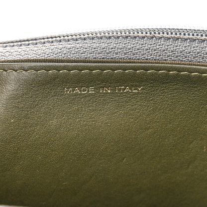 Chanel Caviar Quilted Boy Wallet On Chain WOC Grey 7 of 12