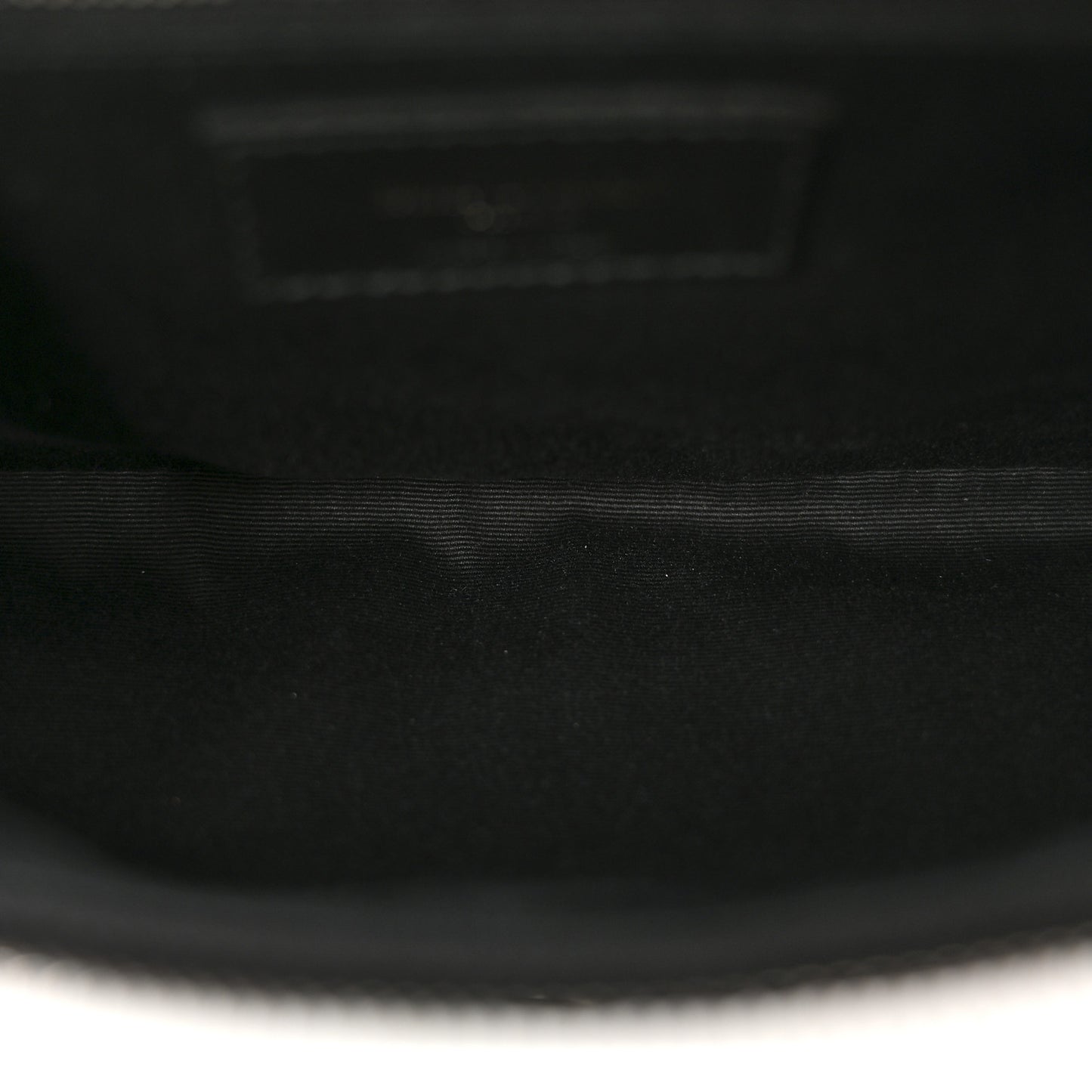 Crinkled Calfskin Matelasse Monogram Niki Body Bag Black