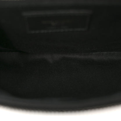 Saint Laurent Crinkled Calfskin Matelasse Monogram Niki Body Bag Black 5 of 12