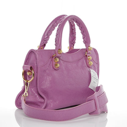 Balenciaga Agneau Giant 12 Gold Hardware Mini City Rose Berlingot 2 of 7