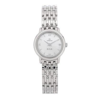 Omega Stainless Steel Mother of Pearl 24mm De Ville Prestige Quartz Watch 424.10.24.60.05.001 1 of 4