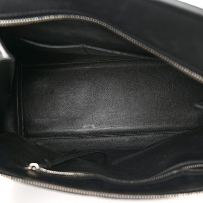 Celine Grained Calfskin Medium Edge Shoulder Bag Black 5 of 12