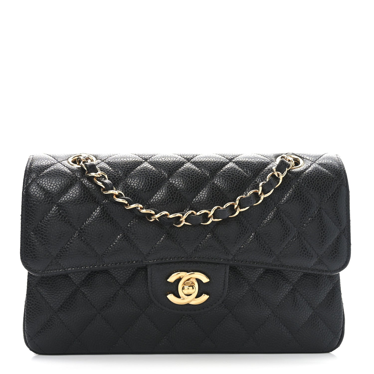 Chanel Caviar Quilted Small Double Flap Black 1 of 11